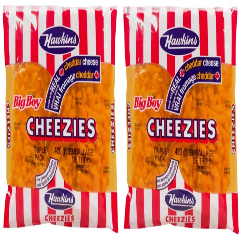 Hawkins Cheezies Multipack 30oz (840g) (Pack of 2) - by Snowbird Sweets (2 Count)
