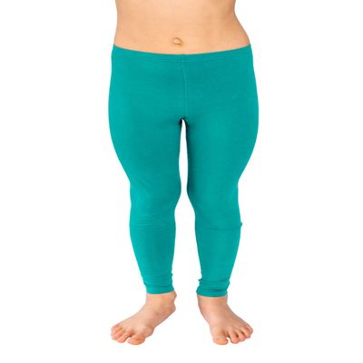 YoRo Naturals Remedywear Pants for Kids, Eczema and Psoriasis Clothing with Light Weight Tencel and Zinc Fibers (Teal, 12 Years Old)