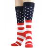 Foot Traffic Compression American Flag Socks S/M, Shoe Size 4-10, One Pair. view 1