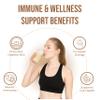 Golden Irish Sea Moss | Wildcrafted from St. Lucia | 16oz Makes ~240+ oz Sea Moss Gel | 100% Natural, Raw & Sun-Dried | Dr. Sebi Inspired, Nutrient-Rich Irish Moss for Health & Wellness view 3