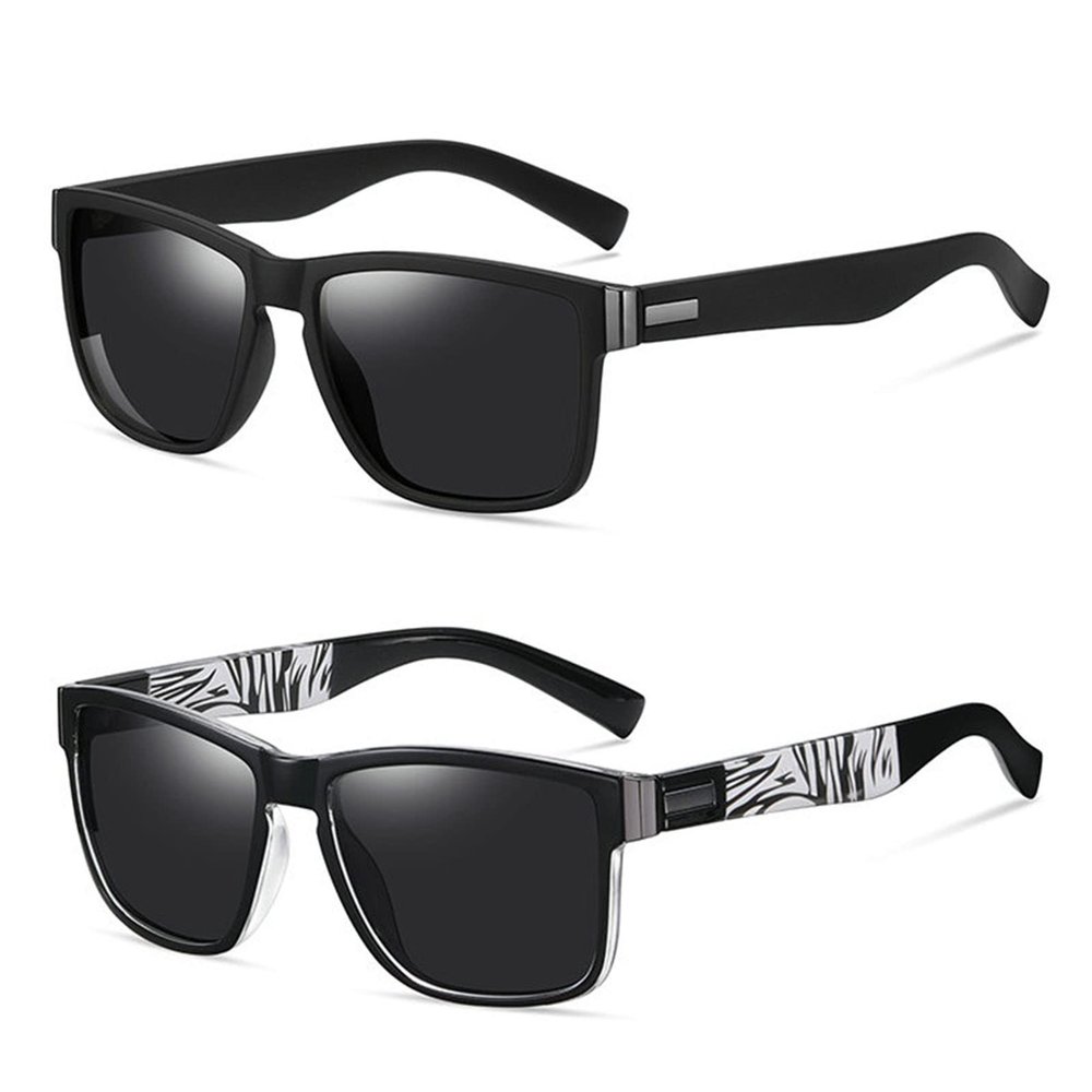 2pcs outdoor Sports cycling driving Sunglasses with Readers for Men and Women Reading Sun Tinted Glasses with Full Readers (2pcs-black&black white, 0, multiplier_x)