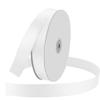 1" Wide x 100 Yards Single Face Polyester Satin Ribbon, Satin Ribbon for Crafts, Gift, Hair Bows, Wedding Party Decoration, Bow Making & Other Projects (White) view 1