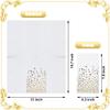 Pack of 120 Gold Foil Guest Napkins White and Golden Polka Dots Disposable Hand Towels Metallic Dinner Paper Napkins for Wedding Baby Bridal Shower Bathroom Party Supplies view 2