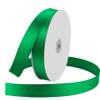 1" Wide x 100 Yards Single Face Polyester Satin Ribbon, Satin Ribbon for Crafts, Gift, Hair Bows, Wedding Party Decoration, Bow Making & Other Projects (Green) view 1