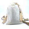 100% Naturally Dried Chamomile Flowers, Jute & Wooden Beaded Drawstring Sack, 1/2 oz view 4