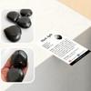 VIE Crystal Heart, 5-7cm, Black Agate view 4