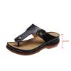 WALLDOR Foot Massager Tools Slippers,for Men Women Shower Sandals Massage,Plus Size Beach Slippers, Summer Fashion Wedge Sandals,Blue,38 view 3