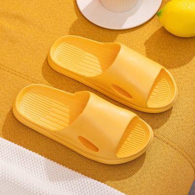 WALLDOR Foot Massager Tools Slippers,for Men Women Shower Sandals Massage,Home Non-Slip Slippers, Summer Bathroom Slippers,Yellow,40-41