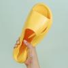 WALLDOR Foot Massager Tools Slippers,for Men Women Shower Sandals Massage,Home Non-Slip Slippers, Summer Bathroom Slippers,Yellow,40-41 view 2