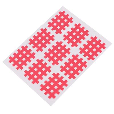 10PCS/Bag Spiral Cross Kinesiology Tape,Tapes for Sore Joints, Pain Relief Stickers, Cross Tapes for Tense Muscles, Sport Muscle Tape, Sports Papers(Pink), Tapes for Sore Joints, 10PCS/Bag Spira
