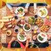 Hotop 200 Fall Napkins Paper Disposable Napkin Thanksgiving Guest Decorative Hand Towels Decor for Autumn Harvest Guests Towel Dinner Home Kitchen Bathroom Holiday Party, 33 x 40 centimeters view 4