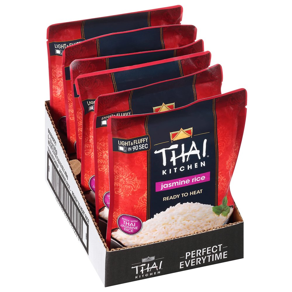 Thai Kitchen Jasmine Rice, 8.8 oz (Pack of 6)