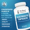 Dr. Berg Electrolyte Capsules - Electrolyte Supplements for Supporting Energy, Endurance, and Hydration - Sugar Free, No Maltodextrin, Keto Friendly - 160 Caps view 3