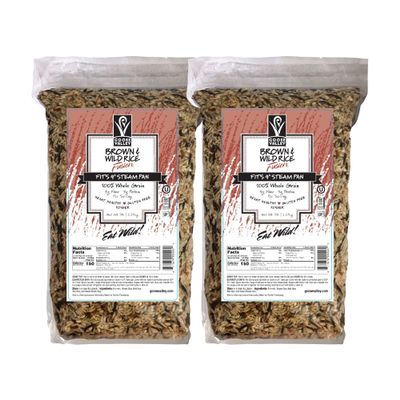 Goose Valley Brown & Wild Rice Fusion, 5 lb, 2.27 kg (Pack of 2)