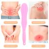EXCEART Portable Massage Stick 14.76 Inch Silicone Body Acupoint Massager for Shoulder Back Neck Circulation Pain Relief and Muscle Relaxation view 2