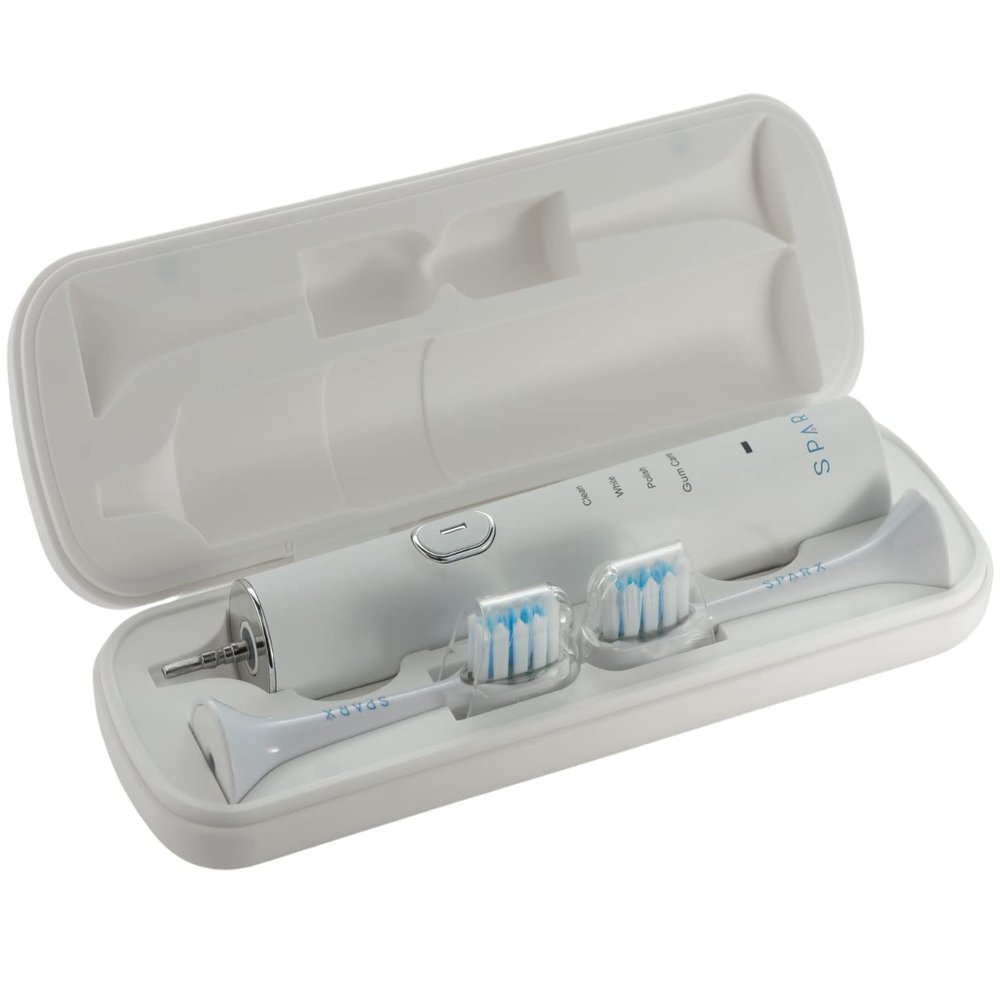 SPARX Electric Toothbrush Travel Case, White