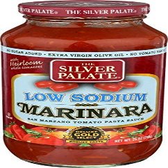 2 Set of 2 - Silver Palate, Marinara Sauce Low Salt, 25 Ounce