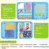 SOFWO Fidget Blanket for Adults with Dementia,Alzheimers Dementia Activities Products for Elderly and Seniors,Gift and Game for Alzheimers or Dementia Busy Blanket.(11.4 x 20.3 in) view 3