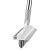 3 in 1 Floor Scrub Brush with Squeegee, Floor Scrub Brush with Long Handle, 180 Rotating Brush Head for Floor Kitchen Wall Deck Tile Cleaning view 1