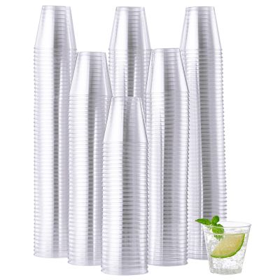 JOLLY CHEF 1000 Plastic Shot Glasses-1.5 oz Disposable Cups-1.5 Ounce Plastic Shot Cups for Weddings Halloween, Thanksgiving, Christmas Party