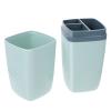 1pc Portable Tooth Cylinder Toothbrush Holder Travel Oral- Toothbrush Travel Storage Traveling Holder for Kit Toothpaste Case Foldable Green Pp view 1