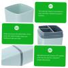 1pc Portable Tooth Cylinder Toothbrush Holder Travel Oral- Toothbrush Travel Storage Traveling Holder for Kit Toothpaste Case Foldable Green Pp view 4