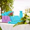 100 Sheets Turquoise Tissue Paper Artdly 14 x 20 Inches Turquoise Wrapping Paper Bulk for Weddings Birthday DIY Project Festival Wrapping Crafts Decor view 2
