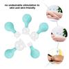 5pcs Cupping Device Glass Cupping Cup Rubber Cupping Cup Household Cupping Therapy Vacuum Can view 2