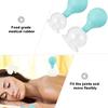 5pcs Cupping Device Glass Cupping Cup Rubber Cupping Cup Household Cupping Therapy Vacuum Can view 3