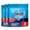Finish Power - 76ct - Dishwasher Detergent - Powerball - Dishwashing Tablets - Dish Tabs, (Pack of 3) view 1