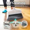BLACK+DECKER Butler Broom and Dustpan Set for Home, Short Handle, Stand Up and Lightweight Space Saving Dust Pan and Broom Combo for Kitchen, Living Room, Bathroom, Lobby Floor Use view 2