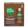 nutpods Caramel Candy Bar Non Dairy Coffee Creamer Bundle: a 4 pack of Caramel and a 3 pack of Classic Chocolate, Made from Almonds and Coconuts with zero sugar. view 3
