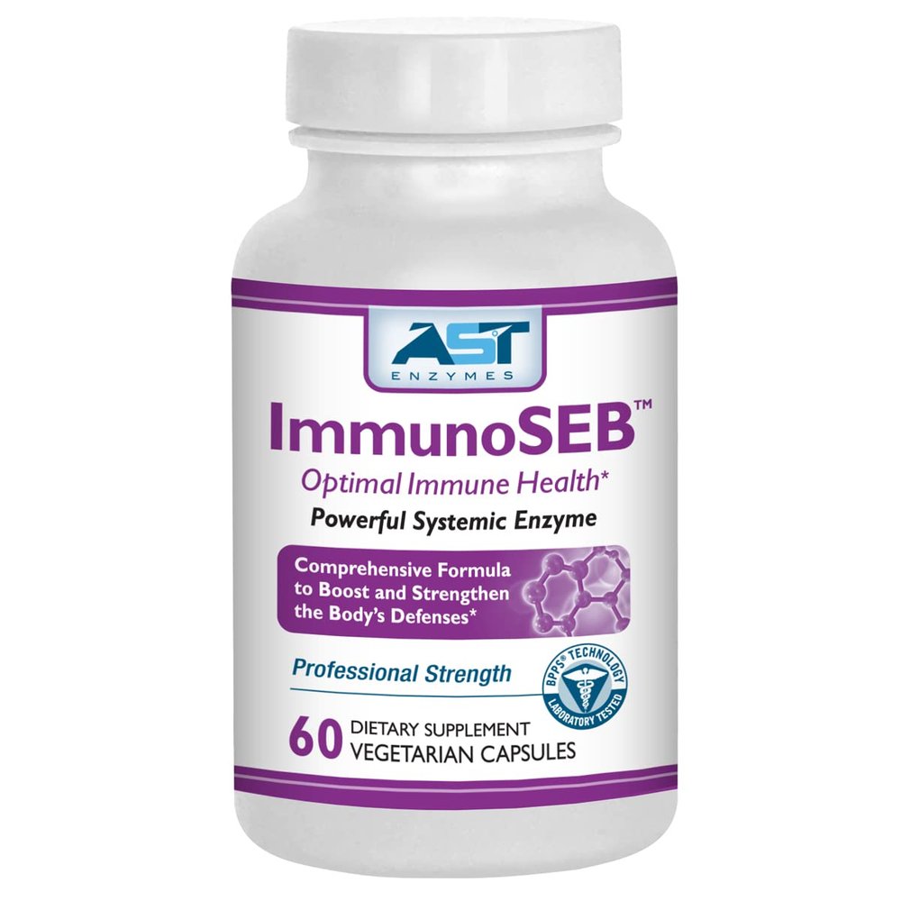ImmunoSEB 60 Vegetarian Capsules - Immune Health  Systemic Enzymes
