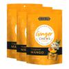 Bali's Best Ginger Chews, Tropical Mango Flavor, 5.08 Oz (Pack of 3), Individually Wrapped Soft Candy, Made with 100% Real Ginger, Digestive Health Support, Upset Stomach Relief, Halal view 1