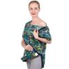 Post Shoulder Surgery Shirt - Short Sleeve Rehab Clothes with Drain Management Pockets (AA12-M) view 1