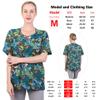 Post Shoulder Surgery Shirt - Short Sleeve Rehab Clothes with Drain Management Pockets (AA12-M) view 4