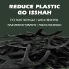 Natural Dental Floss Picks (100 Count) - Vegan, Eco Friendly, Sustainable Dental Flossers - Twin Floss (Charcoal) view 3