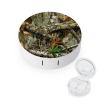 Bagea-Ka Autumn Hunting Tree Camo Pattern Contact Lens Case Box Eye Care Kit Holder Mirror Box with Tweezers Remover Tool Solution Bottle for Outdoor Travel & Home view 1