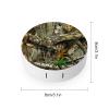 Bagea-Ka Autumn Hunting Tree Camo Pattern Contact Lens Case Box Eye Care Kit Holder Mirror Box with Tweezers Remover Tool Solution Bottle for Outdoor Travel & Home view 2