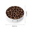 Bagea-Ka Cool Cheetah Leopard Pattern Contact Lens Case Box Eye Care Kit Holder Mirror Box with Tweezers Remover Tool Solution Bottle for Outdoor Travel & Home view 2