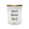 LaLeena Luxury Scented Candle - Birthday Present - Large (14 oz), Home White, Ocean Breeze view 4