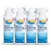 Cruelty-Free Multipurpose Contact Solution Travel Size - Mild Cleaner & Conditioner for Eye Contact Lens Care by Clear Conscience, 3 Fl oz (4 Pack) view 1