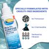 Cruelty-Free Multipurpose Contact Solution Travel Size - Mild Cleaner & Conditioner for Eye Contact Lens Care by Clear Conscience, 3 Fl oz (4 Pack) view 4