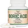 Boric Acid Suppositories 60 Count, Supports Women Health (Easy Dissolve, Third Party Tested) by Double Wood view 1