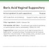 Boric Acid Suppositories 60 Count, Supports Women Health (Easy Dissolve, Third Party Tested) by Double Wood view 2