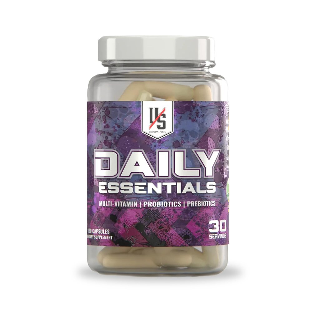 UXO Supplements Softgel Multi-Vitamin & Gut Health (All-in-one), Probiotics, Prebiotics, and Digestive Enzymes, Multivitamin, 120 Count
