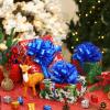 Juexica 30 Pcs Large Christmas Pull Bows for Gift Wrapping 6 Inch Waterproof Ribbon Bow for for Valentine Xmas Wrapping Boxes Gift Decorations(Dark Blue) view 4