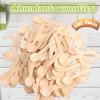 Gandeer 1000 Pcs Mini Wooden Spoons 3.94 inches Disposable Tasting Spoons for Dessert Ice Cream Honey Desserts Charcuterie Board Party Supplies Birchwood view 2
