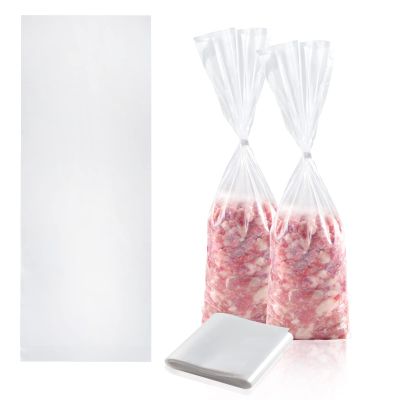 100 Pack Ground Bags 2lb Ground Hamburger Bags Meat Freezer Bags for Packaging Wild Game Meat Ground Meat Packaging System