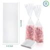 100 Pack Ground Bags 2lb Ground Hamburger Bags Meat Freezer Bags for Packaging Wild Game Meat Ground Meat Packaging System view 2